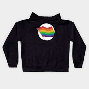 Let Your Pride Fly High Kids Hoodie